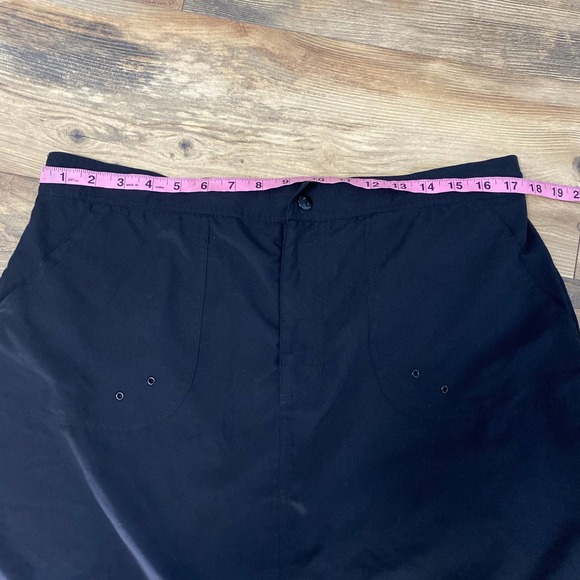 Maxine Of Hollywood Swim Skirt Black Swimwear Size 14 - Picture 4 of 8